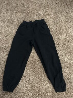 Hollister Black Elastic Waist Jogger Pants